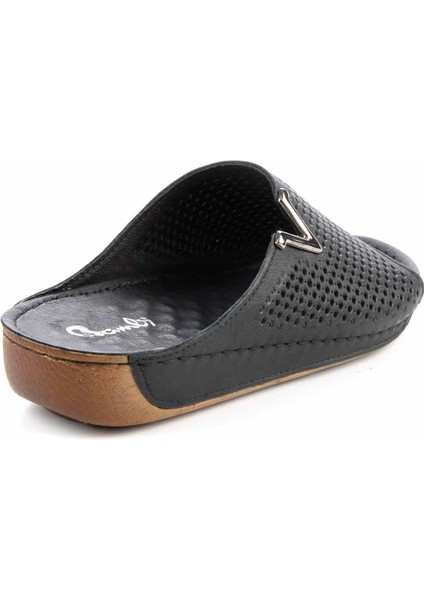Siyah Leather Kadın Terlik K04278222203 fırsatları