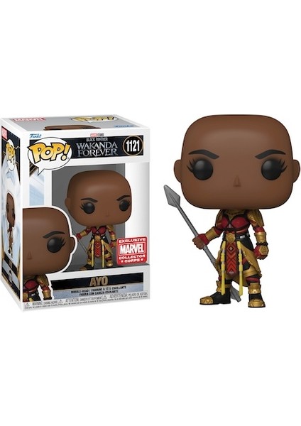 Pop Marvel Black Panther Wakanda Forever Ayo Exclusive Figür