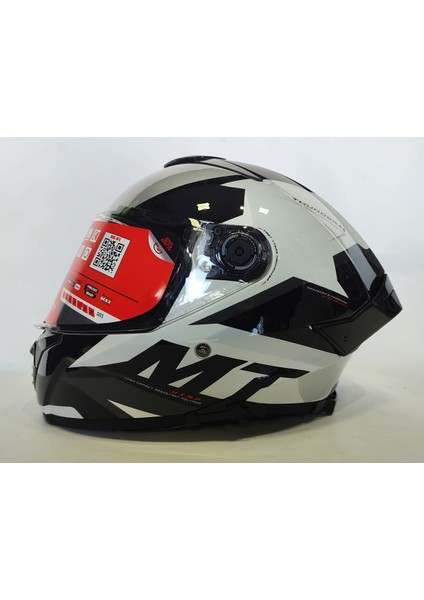 Kask Thunder 4sv Exeo C2 Pearl Black Grey - Iç Güneş Vizörlü