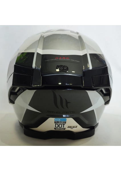 Kask Thunder 4sv Exeo C2 Pearl Black Grey - Iç Güneş Vizörlü