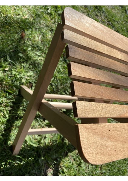 Balkon Için Ahşap Tabure, Katlanır, Pratik Az Yer Kaplar, Saklaması Kolay Taşıması Kolay 1 Adet