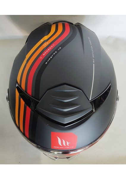 Kask Thunder 4sv Mıl C2 Mat Grey - Iç Güneş Vizörlü