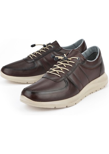 Ziya, Erkek Hakiki Deri Sneaker 1311013 S08 Kahve fırsatları