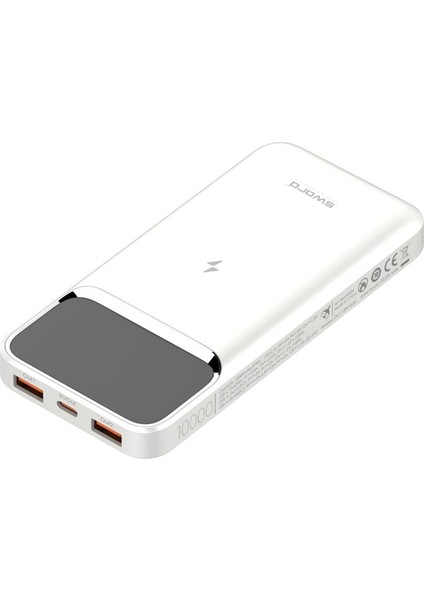 Powerbank 10000 Mah SW-WQ11 Beyaz