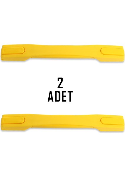Valiz Kulbu Valiz Tutacağı Kids Kulp 2 Adet Sarı