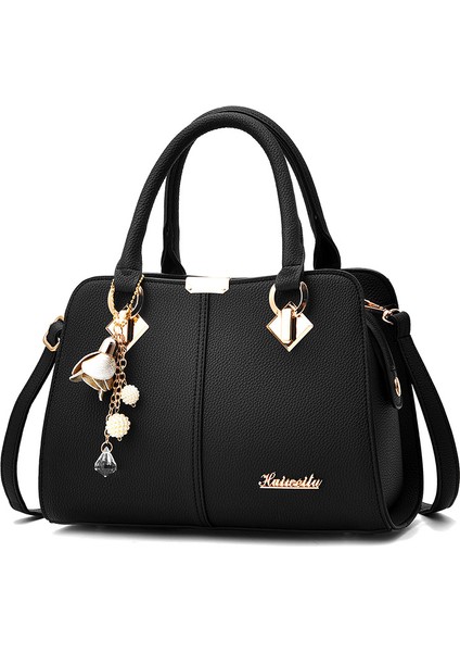 Kadın Çantası 2023 Yeni High-End Atmosfer Moda Bayan Çantası Trendy Omuz Askılı Çanta (Yurt Dışından)