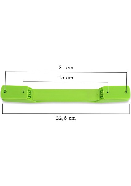 Valiz Kulbu Valiz Tutacağı Kids Kulp 2 Adet Yeşil fırsatları