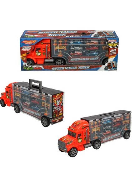 Tır Seti Süper Car Racer 6 Arabalı