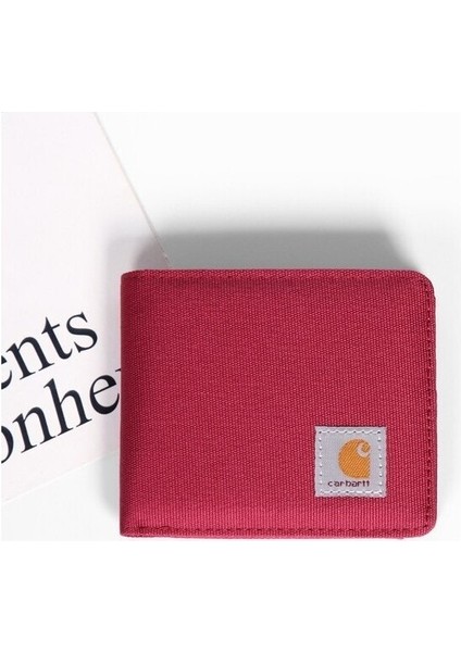 Cüzdanlar Stokta Var Su Geçirmez Kumaş Sağlam ve Dayanıklı Carhartt Kısa Cüzdan (Yurt Dışından)