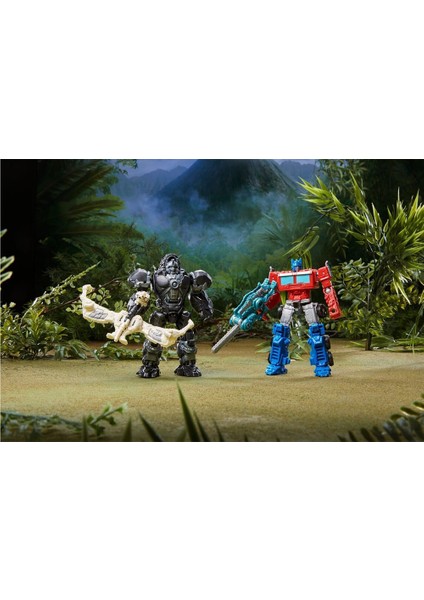 7 Rise Of The Beasts Weaponizer Optimus Prime Chainclaw F3897-F4612