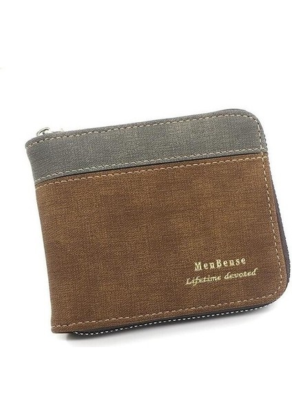 Erkek Cüzdanı Kısa Kore Versiyonu Menteşe Buzlu Zincir Etrafında Ekleme Büyük Kapasiteli Çok Kartlı Erkek Para Klipsi (Yurt Dışından)