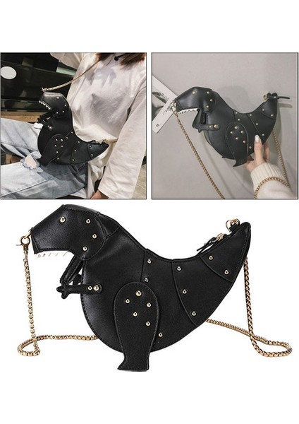 Bayanlar Sevimli Messenger Çanta Perçin Şık Zincir (Yurt Dışından) fiyatları