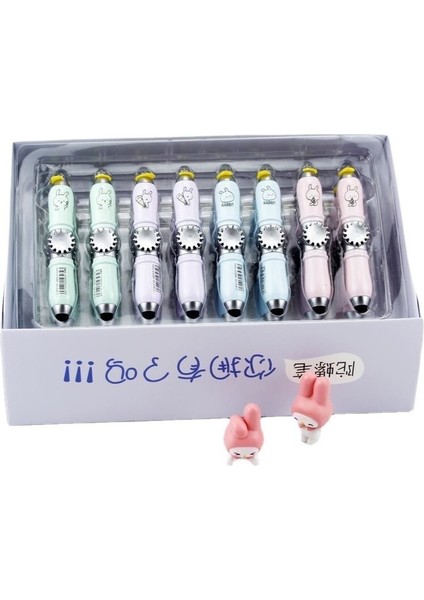 5 Adet Çin Bebek Parmak Ucu Gyro Kalem Spin Kalem Mavi Top Kalem LED Işık Kalem Renk Rastgele (Yurt Dışından)