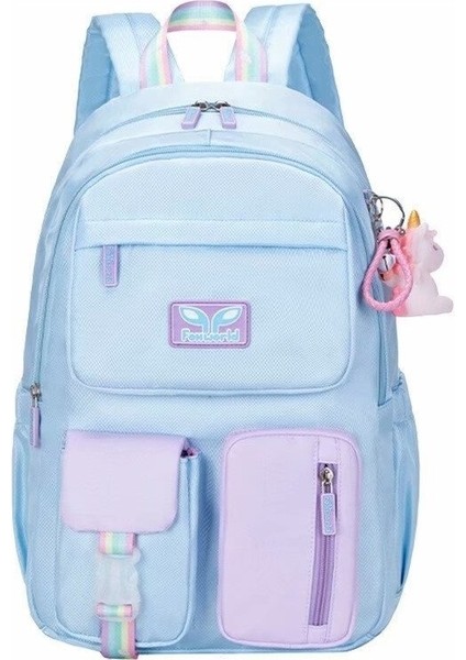 Kampüs Ortaokul Öğrencisi Sırt Çantası Yeni Moda Sırt Çantası (Yurt Dışından)
