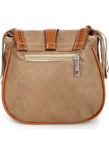 Boho Çanta Püskül Messenger Çanta Çantası Retro Hippi Tasarımcı Kadın Çingene Püskül Boho Omuz Çantası (Yurt Dışından)