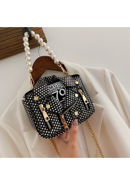 Bayanlar Messenger Çantası Bayanlar Omuz Çantası Inci Sap Zinciri Haberci Çantası (Yurt Dışından)