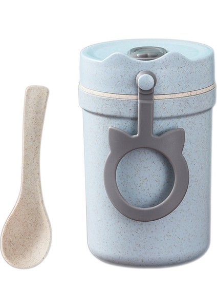 Japon Bento Kutusu Basit Çorba Kase Öğrenci Çocukları Portatif Sofra Süt Kupası 1 Adet (Yurt Dışından)