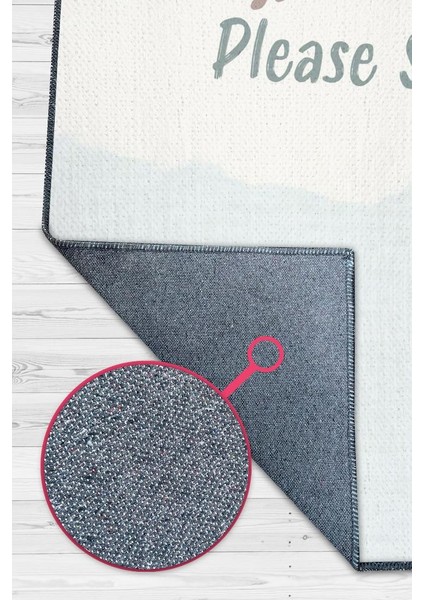 Oyna Gül Ve Lütfen Uyu Kişiye Özel Kişiselleştirilebilir Dokuma Tabanlı Yıkanabilir Dekoratif Ev Halısı modelleri