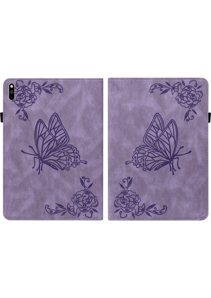 Huawei Matepad Pro 10.8 2021 Mor Için Tablet Kılıfı (Yurt Dışından)