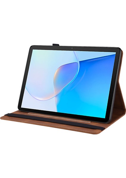 Huawei Matepad Se Brown Için Çiçek Pu Kılıfı (Yurt Dışından) fırsatları