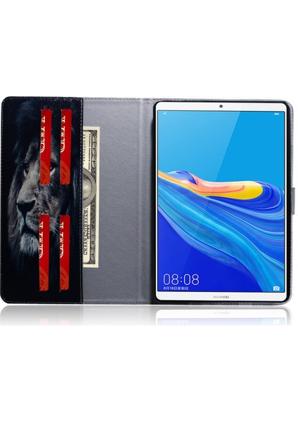 Huawei Mediapad M6 8.4 (2019) Siyah Için Deri Kılıf (Yurt Dışından) fırsatları