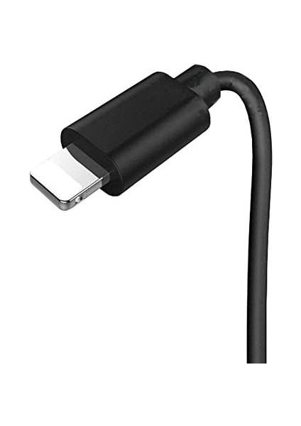 iPhone iPad Lightning USB Şarj ve Data Kablosu - 2 Metre Siyah