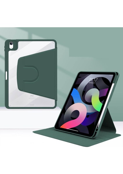 Huawei Matepad Için Deri Tablet Kılıfı 11 Koyu Yeşil (Yurt Dışından)