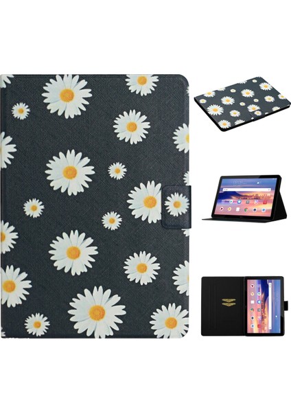 Huawei Mediapad T5 Deri Çantası Için Siyah (Yurt Dışından)