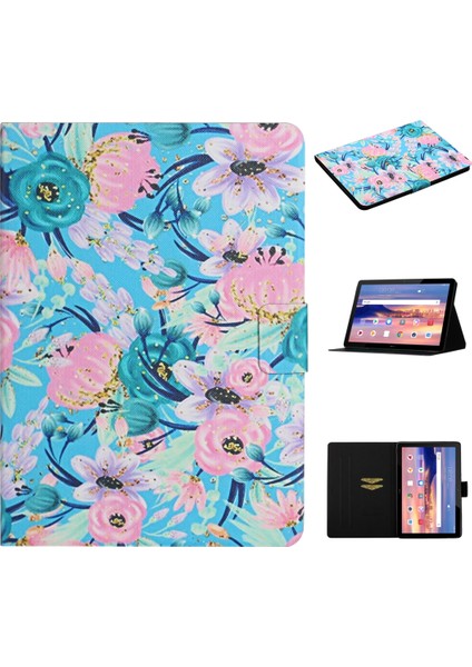 Huawei Mediapad T5 Deri Kasa Için Pembe (Yurt Dışından)