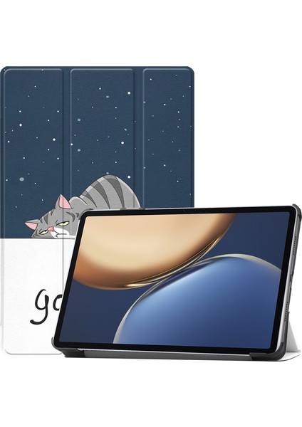 Honor Tablet V7 Pro Koyu Mavi Için Renkli Çizim Deseni Kılıfı (Yurt Dışından) fiyatları