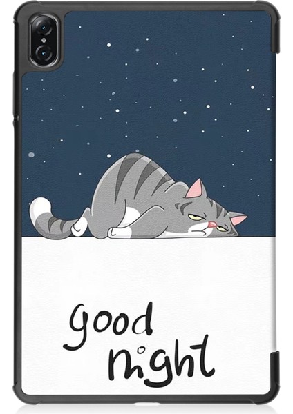 Honor Tablet V7 Pro Koyu Mavi Için Renkli Çizim Deseni Kılıfı (Yurt Dışından) modelleri