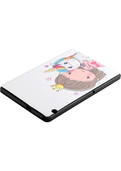 Huawei Mediapad T3 9.6 / Honor 2 Case Beyaz Kahverengi Oynat (Yurt Dışından) fırsatları