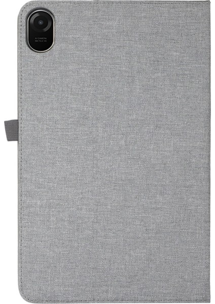 Honor Pad V8 Pro Grey Için Kumaş Deri Tablet Kasası (Yurt Dışından)