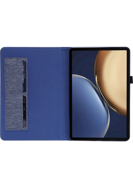Tpu + Kumaş Pu Deri Tablet Kılıfı Onur Tablet V7 Pro Açık Mavi (Yurt Dışından) fırsatları