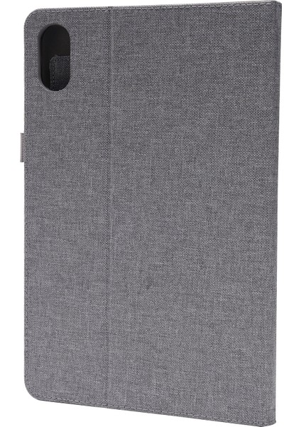 Onur Tablet V7 Pro Grey Için Tpu + Kumaş Pu Deri Tablet Kılıf (Yurt Dışından)