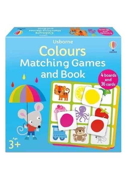 Colours Matching Games And Book