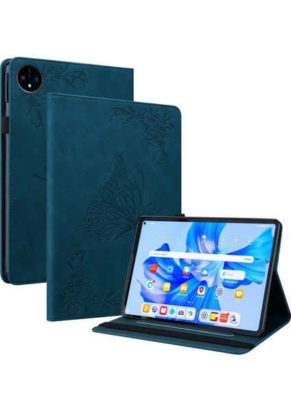 Huawei Matepad Pro 11 2022 Açık Mavi Için Çiçek Pu Kılıfı (Yurt Dışından) fiyatları