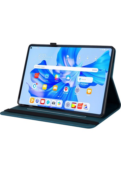 Huawei Matepad Pro 11 2022 Açık Mavi Için Çiçek Pu Kılıfı (Yurt Dışından) fırsatları