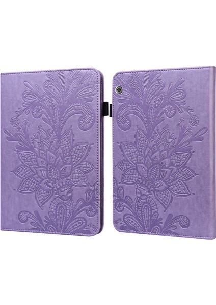 Huawei Mediapad T5 Case Mor Için (Yurt Dışından)