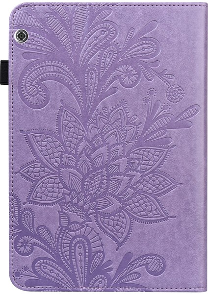 Huawei Mediapad T5 Case Mor Için (Yurt Dışından)