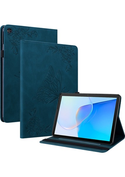 Huawei Matepad Se Açık Mavi Için Çiçek Pu Kılıfı (Yurt Dışından) fiyatları