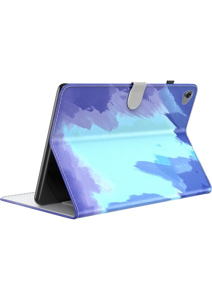 Huawei Mediapad M5 Için Pu Deri Kılıf 10 Açık Mavi (Yurt Dışından)