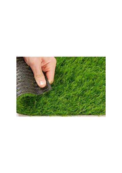Suni Çim Halı Yapay Çim Halı Yeşil 20MM En 4 Metre