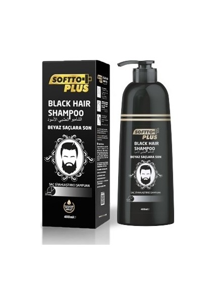 Black Hair Şampuan 350 ml x 4 Adet