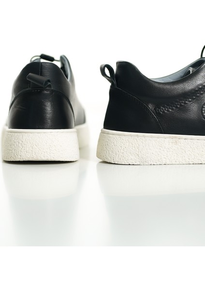 Mubaino 4500-SB Hakiki Deri Siyah/Beyaz Erkek Spor Ayakkabı & Sneaker fırsatları