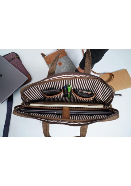 Bigjane 20" Laptop Çantası Kahverengi fiyatları