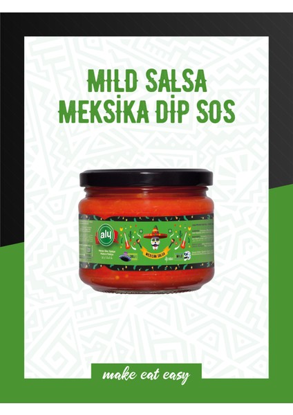 Mild Meksika Salsa Dip Sos 300 gr