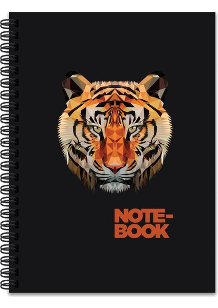 Keskin Color 16.5X22.5 Kareli Defter Jungle - Kaplan