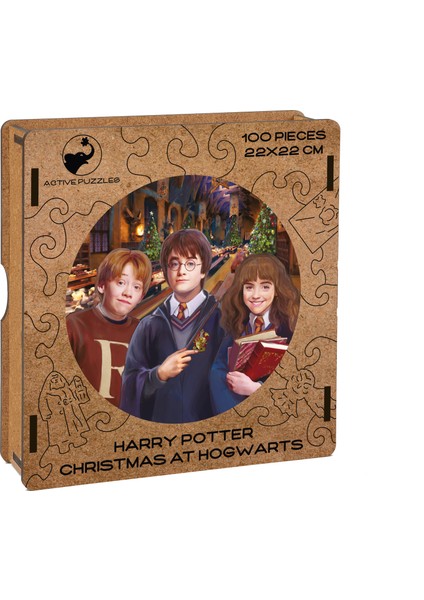 Harry, Ron, Hermione Ahşap Yapboz