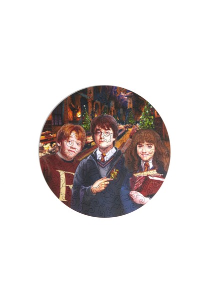 Harry, Ron, Hermione Ahşap Yapboz